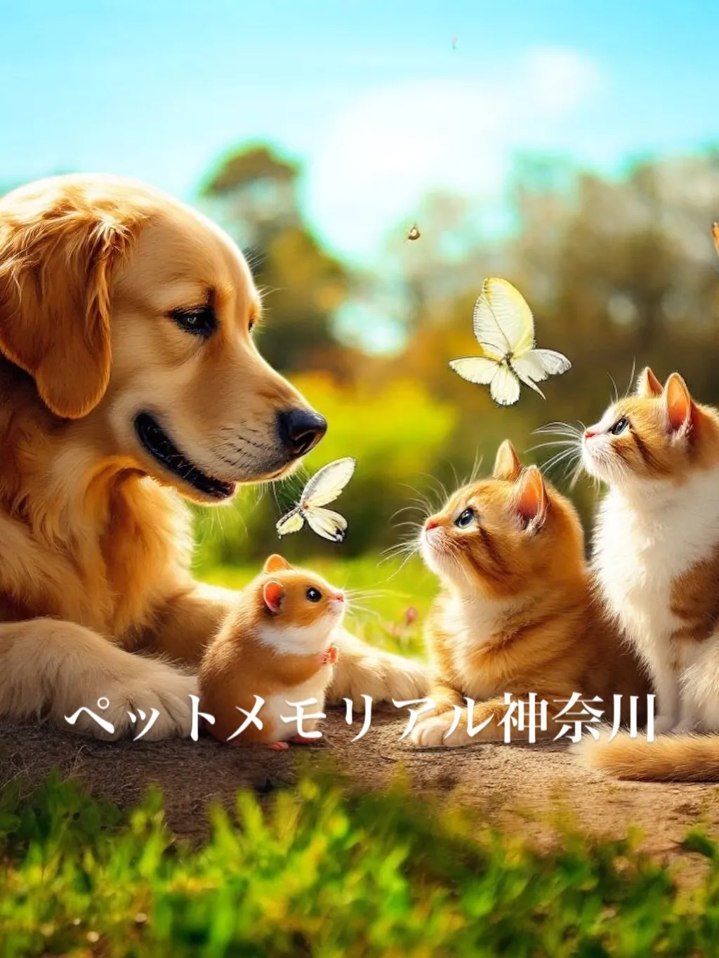 先日、神奈川県三浦市にて、可愛らしいハムスターちゃんのお見送...