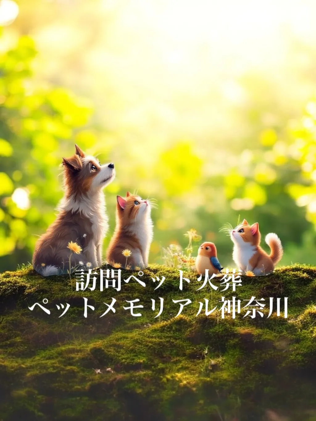 ペットメモリアル神奈川の訪問ペット火葬サービスは、ご自宅や希...