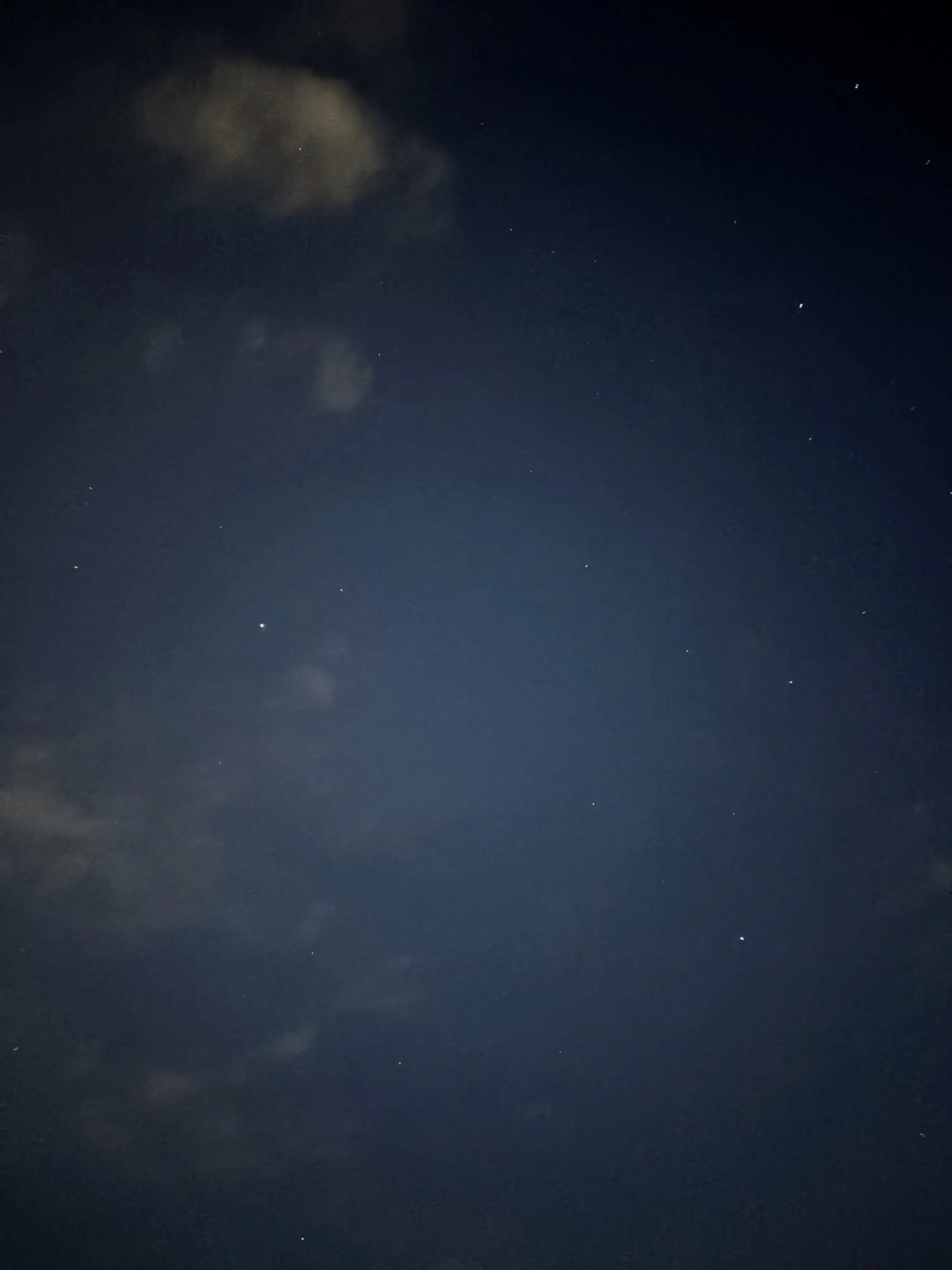 夜空の美しい三浦市。