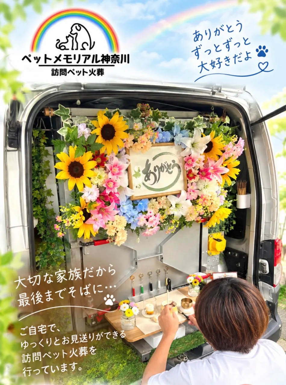 🌈 横須賀市で、安心して任せられるペット火葬を。