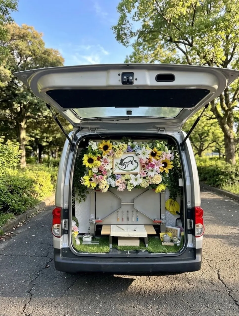 小さな命にお別れを。