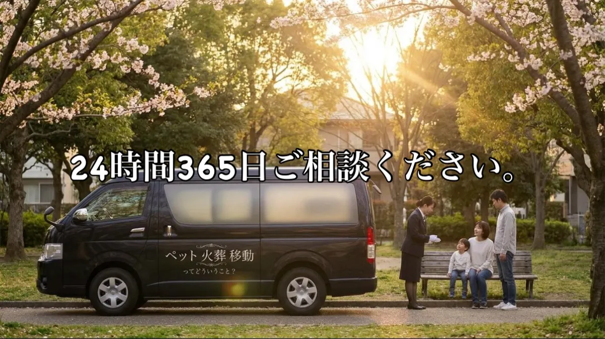 🌙 突然のお別れにも、ひとりで悩まないでください。